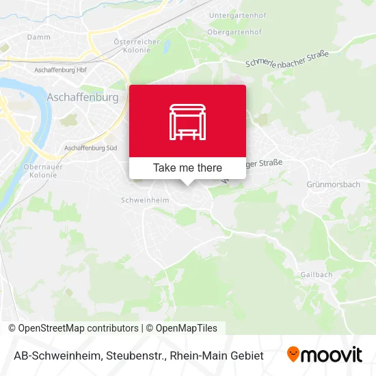 Карта AB-Schweinheim, Steubenstr.