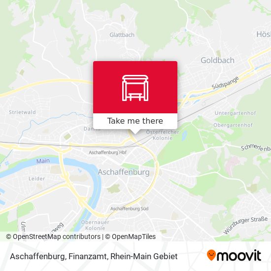 Aschaffenburg, Finanzamt map