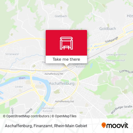 Aschaffenburg, Finanzamt map