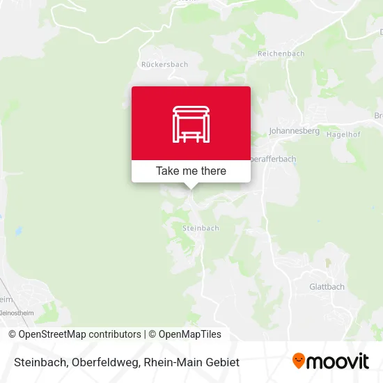 Карта Steinbach, Oberfeldweg