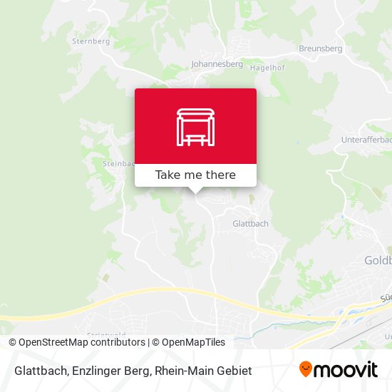 Glattbach, Enzlinger Berg map