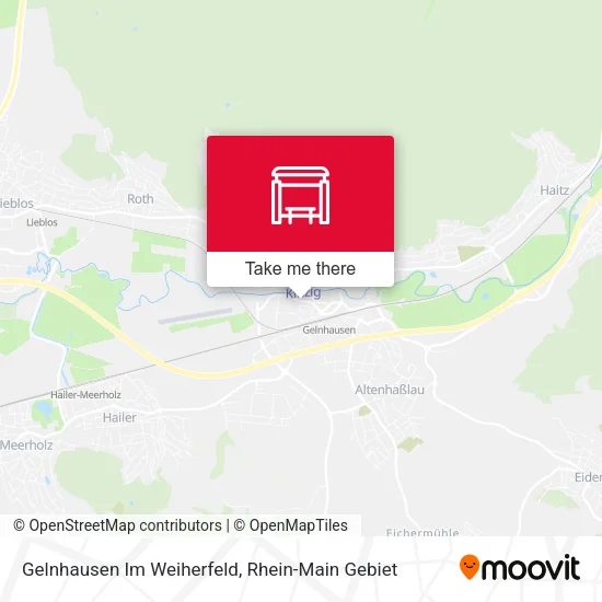 Карта Gelnhausen Im Weiherfeld