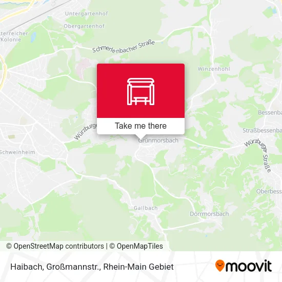 Haibach, Großmannstr. map