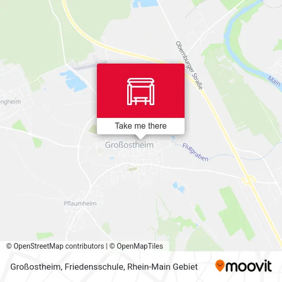 Карта Großostheim, Friedensschule