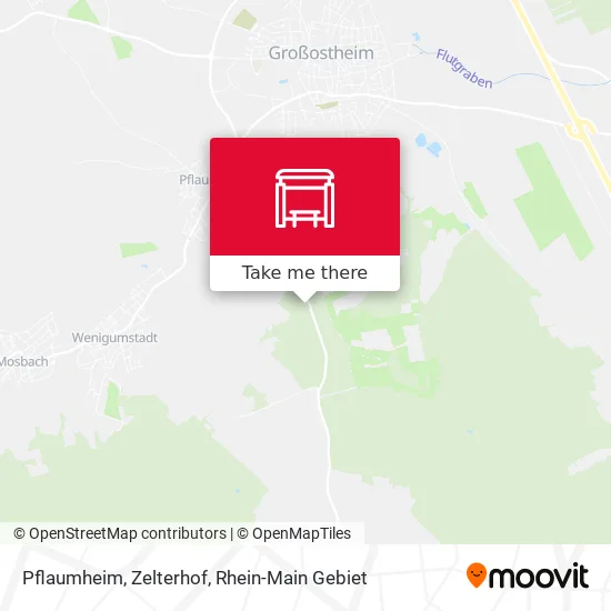 Карта Pflaumheim, Zelterhof