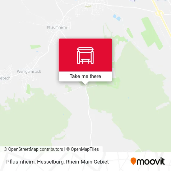 Карта Pflaumheim, Hesselburg