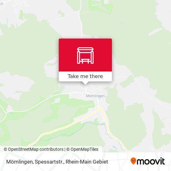 Mömlingen, Spessartstr. map
