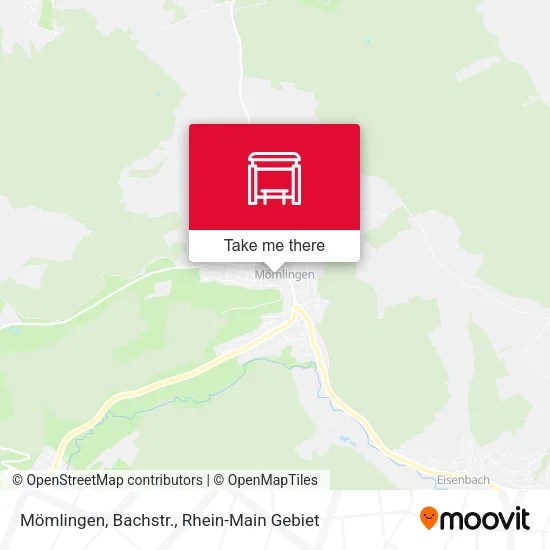 Mömlingen, Bachstr. map
