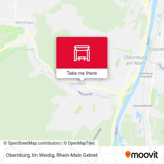 Карта Obernburg, Im Weidig