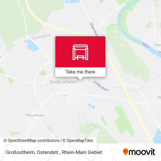 Großostheim, Ostendstr. map