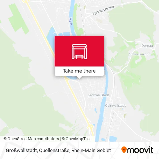 Карта Großwallstadt, Quellenstraße
