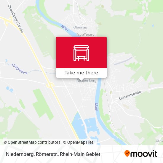 Карта Niedernberg, Römerstr.