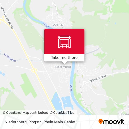Карта Niedernberg, Ringstr.