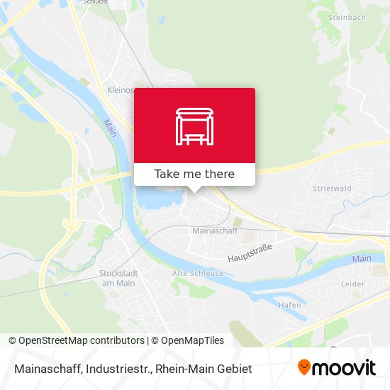 Mainaschaff, Industriestr. map