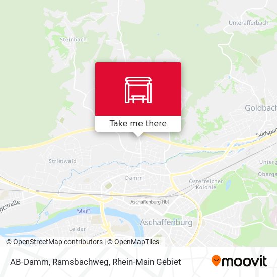 AB-Damm, Ramsbachweg map