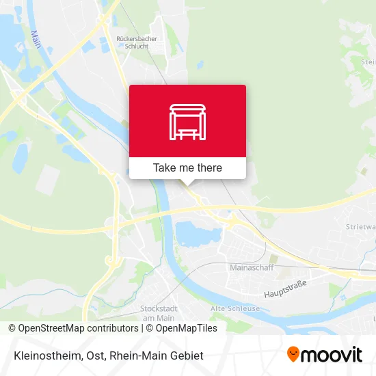 Карта Kleinostheim, Ost
