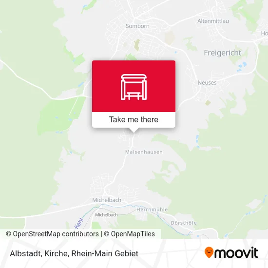 Albstadt, Kirche map
