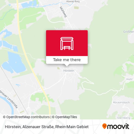 Hörstein, Alzenauer Straße map