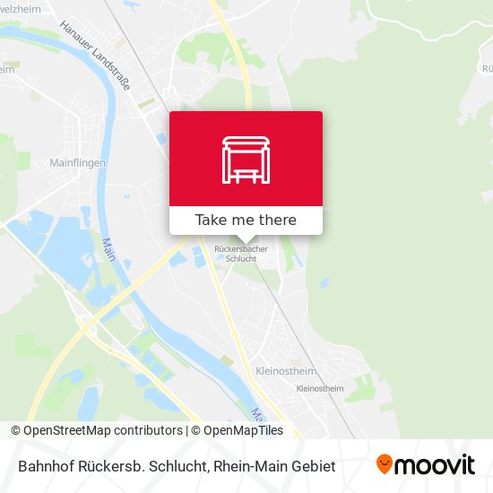 Bahnhof Rückersb. Schlucht map