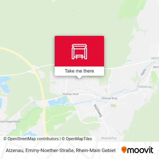 Карта Alzenau, Emmy-Noether-Straße