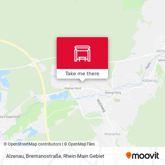 Alzenau, Brentanostraße map