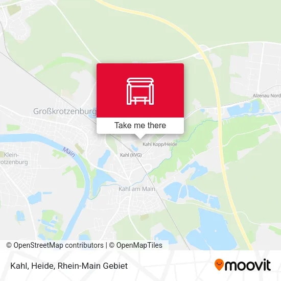 Карта Kahl, Heide