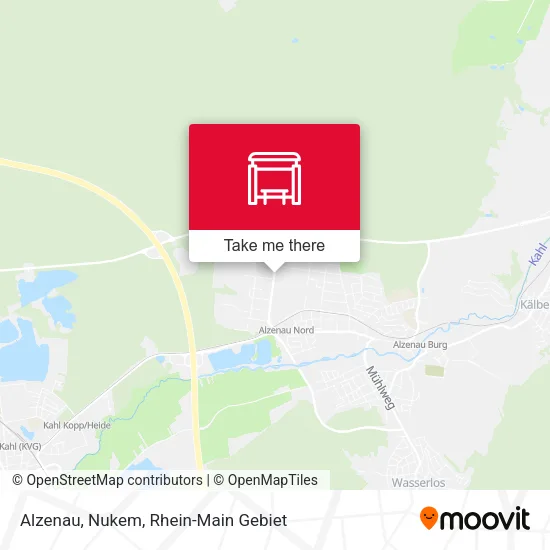 Карта Alzenau, Nukem
