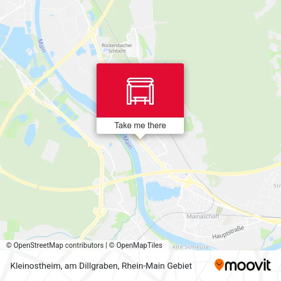 Карта Kleinostheim, am Dillgraben