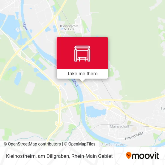 Карта Kleinostheim, am Dillgraben