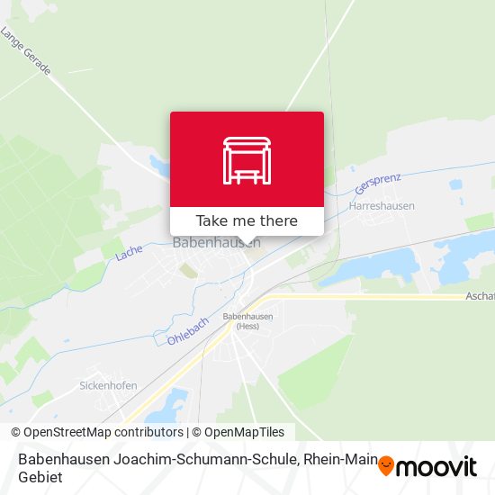 Babenhausen Joachim-Schumann-Schule map