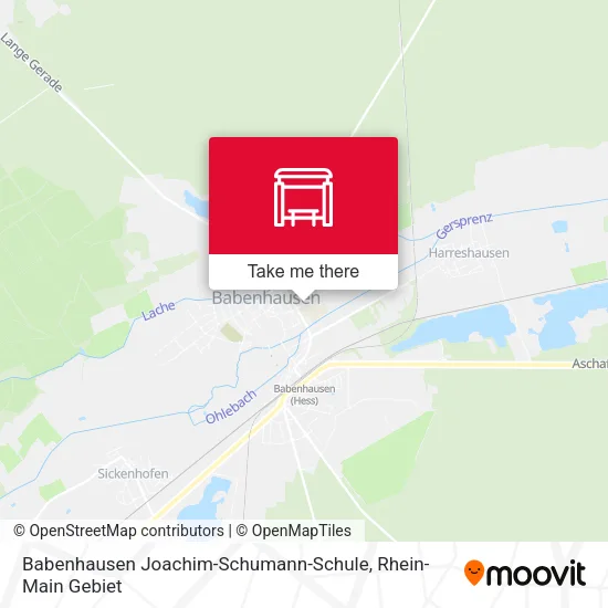 Карта Babenhausen Joachim-Schumann-Schule