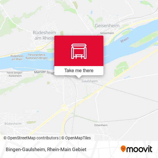 Карта Bingen-Gaulsheim