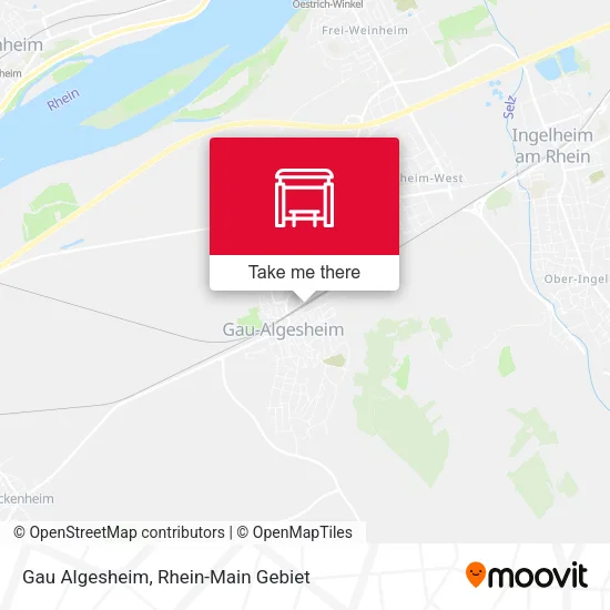 Карта Gau Algesheim