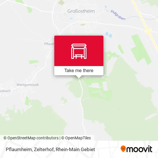 Карта Pflaumheim, Zelterhof