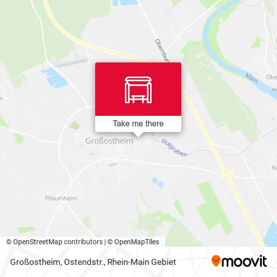 Großostheim, Ostendstr. map