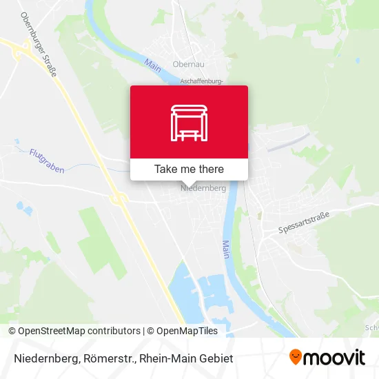 Карта Niedernberg, Römerstr.