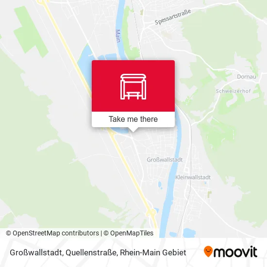 Карта Großwallstadt, Quellenstraße