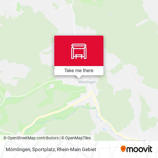 Mömlingen, Sportplatz map