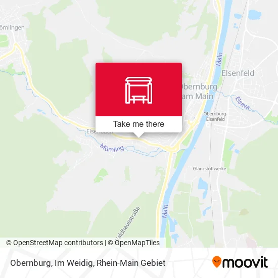 Карта Obernburg, Im Weidig