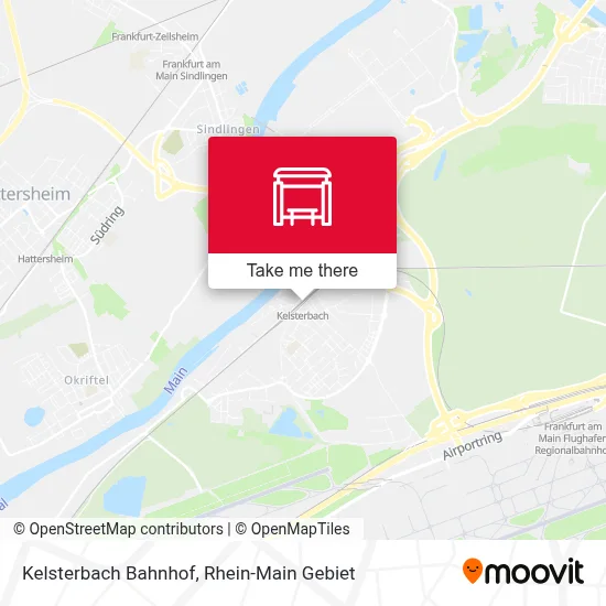 Kelsterbach Bahnhof map