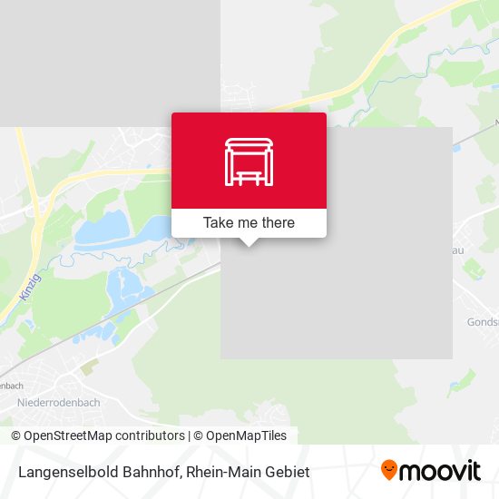 Карта Langenselbold Bahnhof