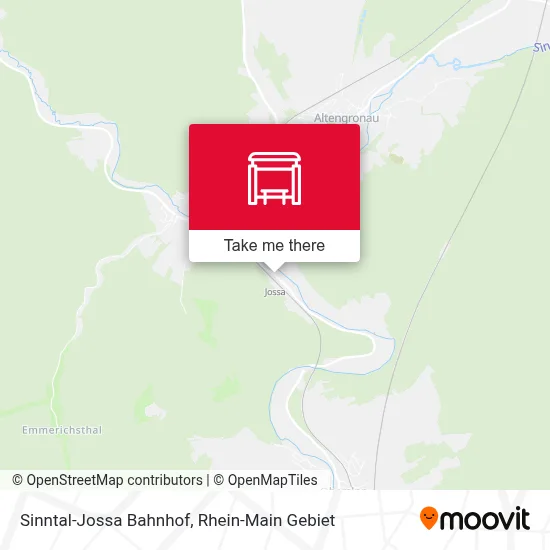 Sinntal-Jossa Bahnhof map