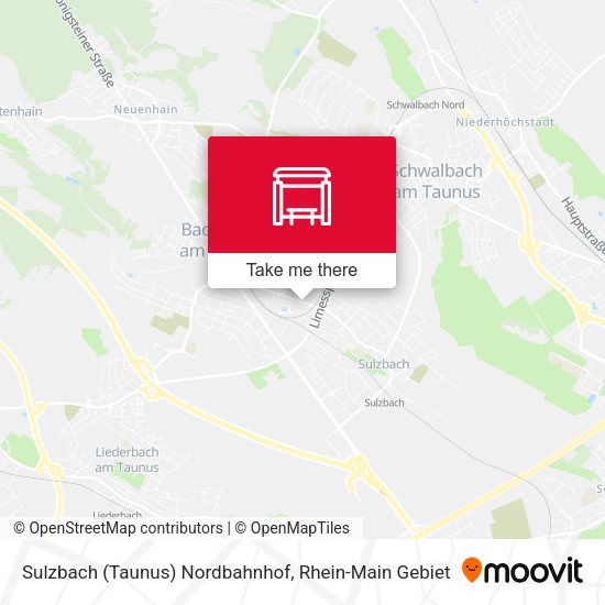 Sulzbach (Taunus) Nordbahnhof map