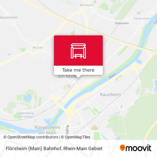 Flörsheim (Main) Bahnhof map