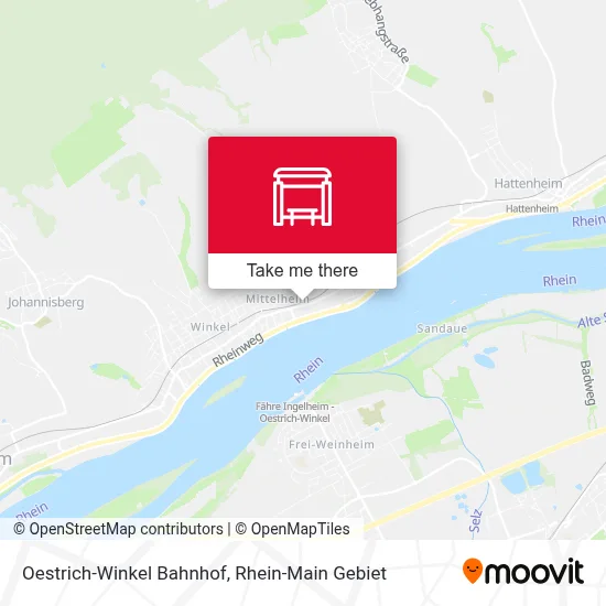 Oestrich-Winkel Bahnhof map