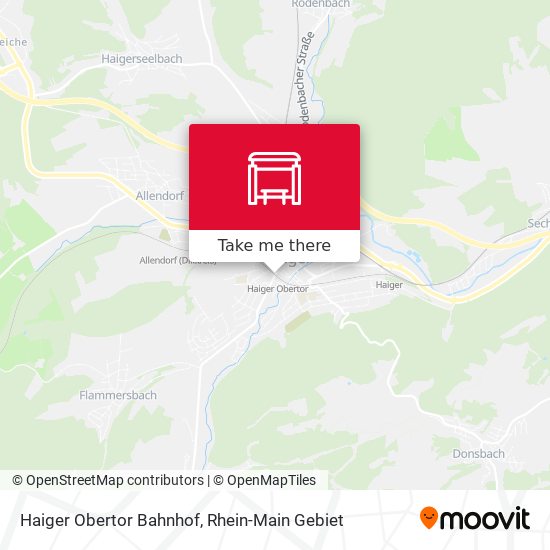 Haiger Obertor Bahnhof map