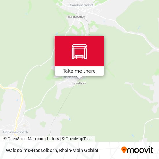 Waldsolms-Hasselborn map