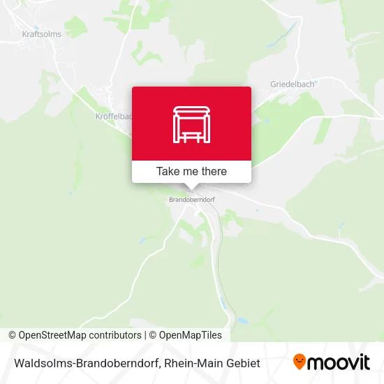Карта Waldsolms-Brandoberndorf