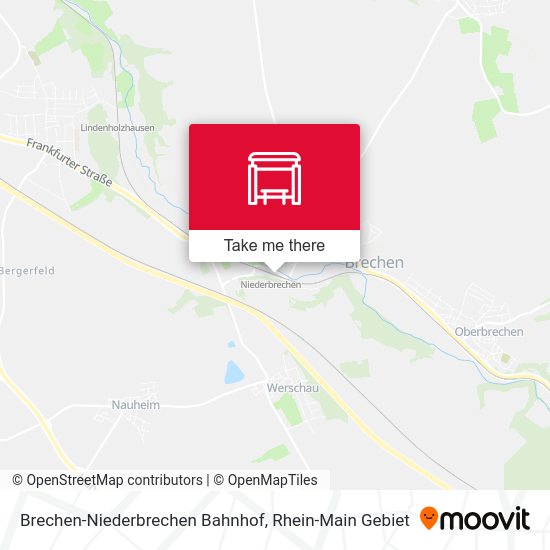 Brechen-Niederbrechen Bahnhof map