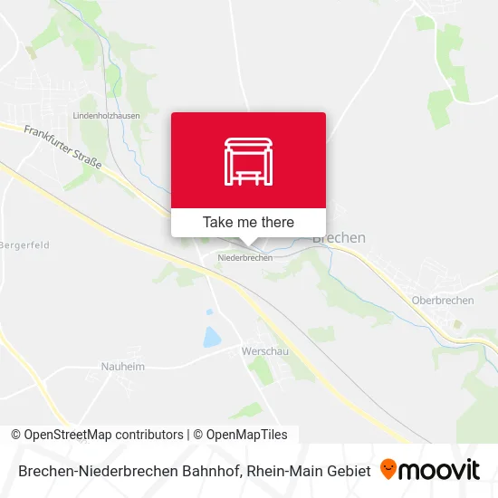 Карта Brechen-Niederbrechen Bahnhof